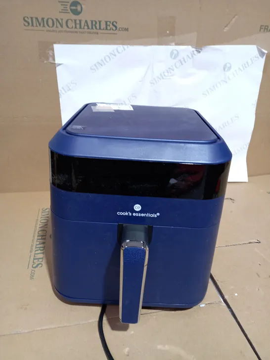 BOXED COOK'S ESSENTIALS 5.8L AIR FRYER NAVY