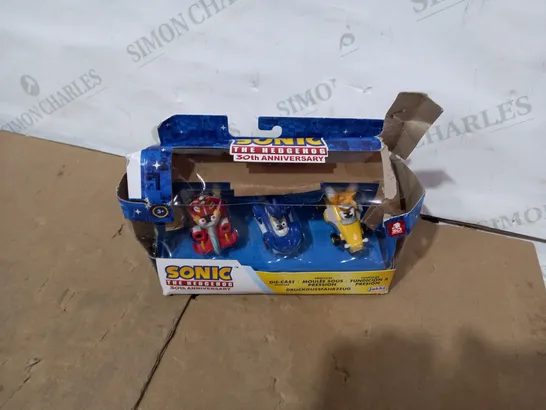 SONIC DIE-CAST VEHICLE SET RRP £15