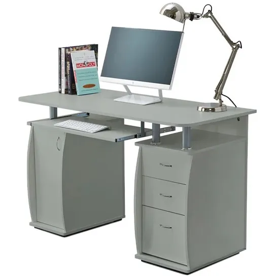 BOXED ASMAHAN DELUXE COMPUTER DESK (2 BOXES)