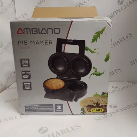 BOXED AMBIANO PIE MAKER 1000W