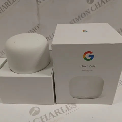 BOXED GOOGLE NEST WIFI ADD-ON POINT