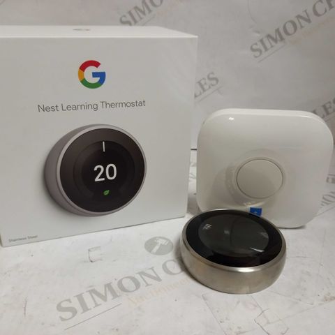 GOOGLE NEST LEARNING THERMOSTAT 3RD GENERATION T3028GB