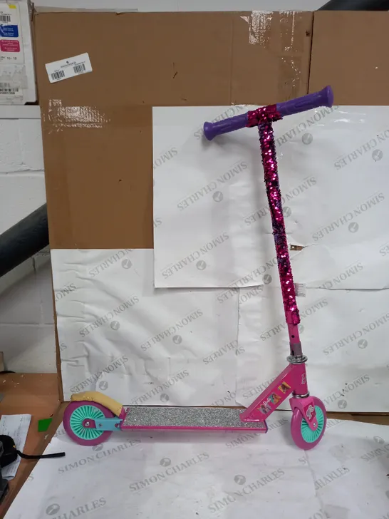 BARBIE FIXED INLINE MERMAID SCOOTER RRP £44