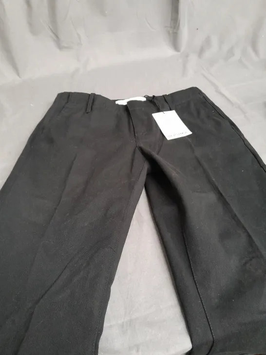 BERSHKA BLACK FLARES - EUR 38