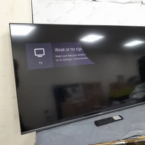 BOXED HISENSE 50" QLED TV - COLLECTION ONLY