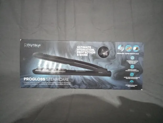 BOXED REVAMP PROGLOSS STEAMCARE CERAMIC STRAIGHTENER ST-1600-EU