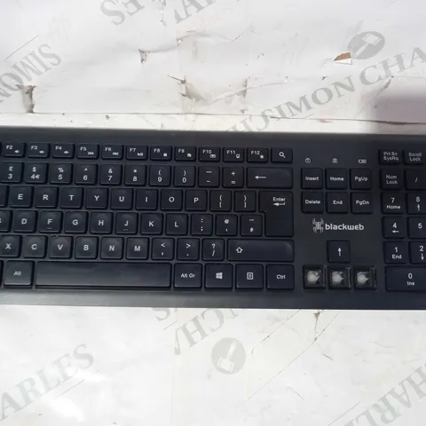 BLACKWEB WIRELESS SILENT KEYBOARD