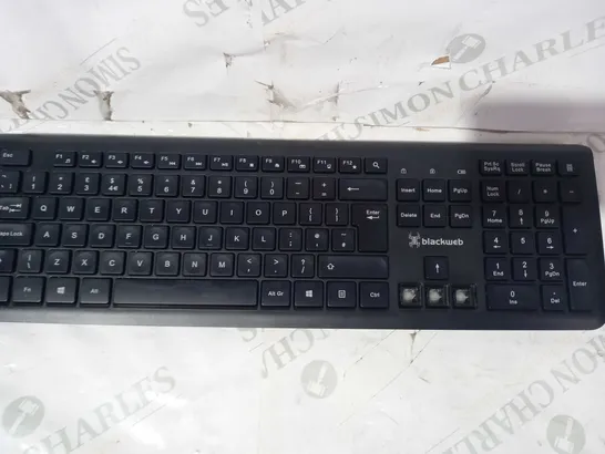 BLACKWEB WIRELESS SILENT KEYBOARD