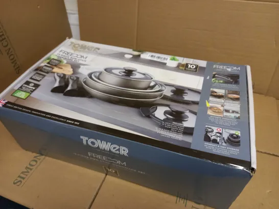 TOWER FREEDOM COOKWARE SET