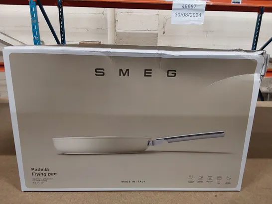 BOXED SMEG NON STICK OVEN SAFE FRYING PAN (1 BOX)