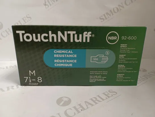 APPROX 10 BOXES OF TOUCHNTUFF CHEMICAL RESISTANT GLOVES