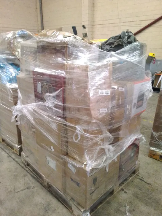 PALLET OF APPROXIMATELY 26 UNPROCESSED RAW RETURN HOUSEHOLD AND ELECTRICAL GOODS TO INCLUDE;