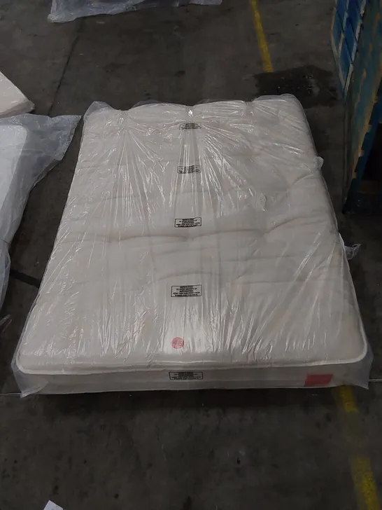 QUALITY BAGGED 4'6" DOUBLE POCKET SPRUNG MATTRESS 