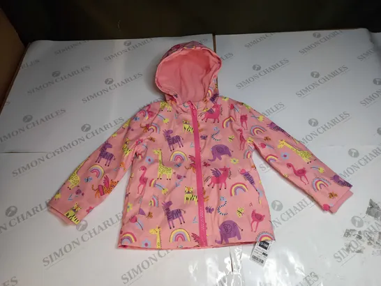 DUNNES ZIP WATERPROOF COAT SIZE 12-18 MONTHS 