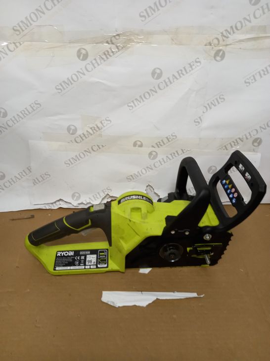 RYOBI CORDLESS CHAIN SAW 