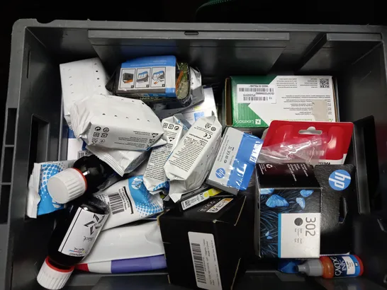 BOX OF APPROX 20 ASSORTED PRINTER INK CARTRIDGES 