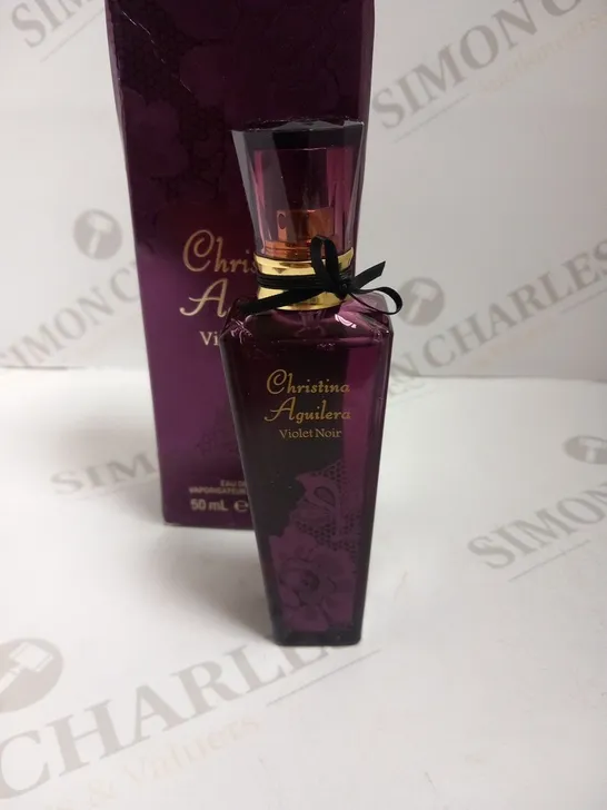 BOXED CHRISTINA AGUILERA VIOLET NOIR EAU DE PARFUM 50ML