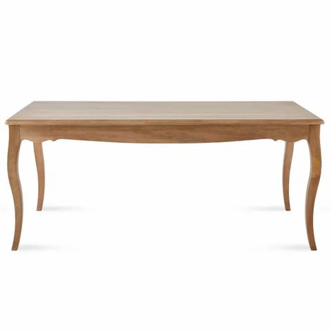 BOXED GISELLE NATURAL DINING TABLE 180 CM