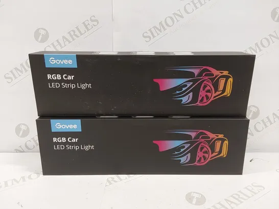 2 BRAND NEW GOVEE RGB CAR STRIPS 