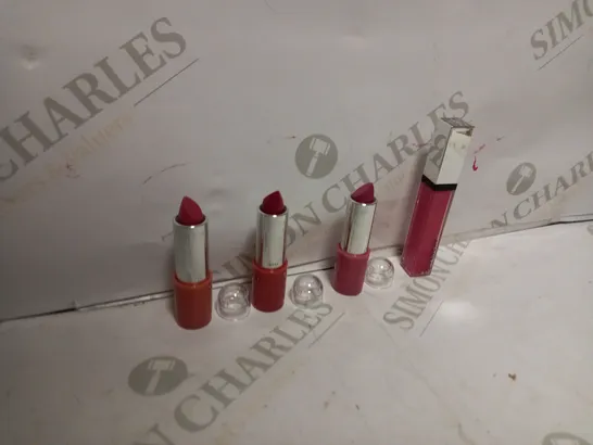 LOT OF APPROXIMATELY 18 GIVENCHY PRODUCTS TO INCLUDE 7 STAIN LIPSTICK - 03 SECRET PINK, 5 SATIN LIPSTICK - 012 SENSUAL ROSE, 4 SATIN LIPSTICK - 010 PARADISE PINK, 2 SOOTHING GLOSS BALM - 024 BLAZING C