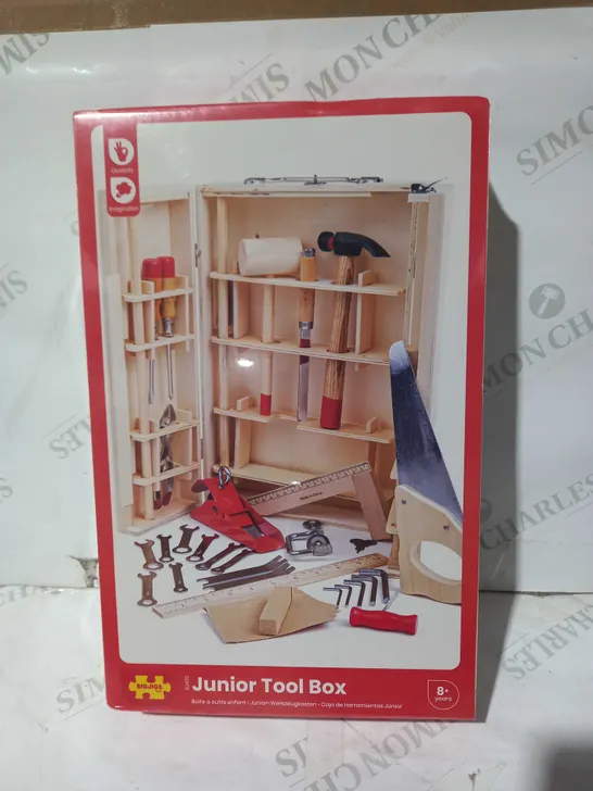 BIGJIGS TOYS JUNIOR TOOL BOX