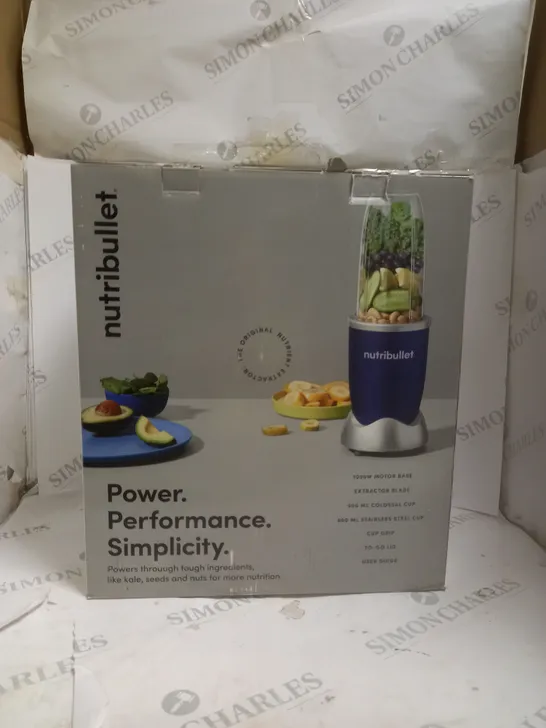 BOXED NUTRIBULLET 600 SERIES - NUTRIENT EXTRACTOR HIGH SPEED BLENDER