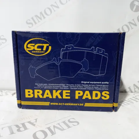 BOXED AND SEALED SCT BRAKE PADS SP195PR