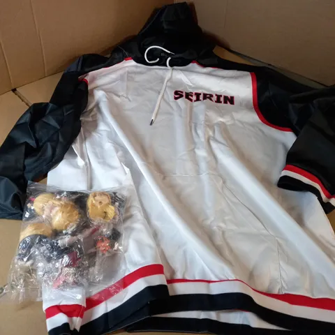 FANDOMANIAX SEIRIN BASKETBALL HOODED JACKET - SIZE 3XL