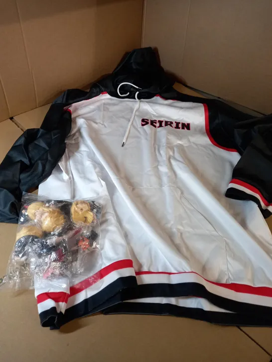 FANDOMANIAX SEIRIN BASKETBALL HOODED JACKET - SIZE 3XL