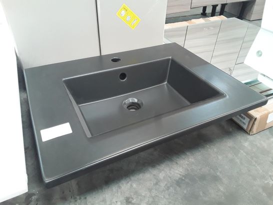 DESIGNER BLACK BATHROOM SINK 