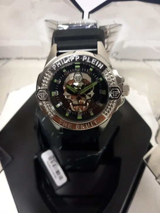 BOXED PHILIPP PLEIN THE KULL MEN'S WATCH