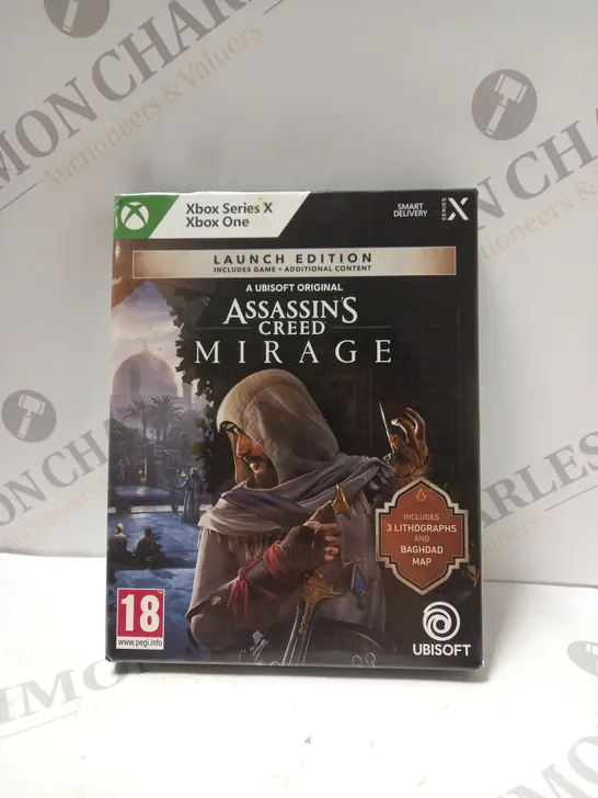 SEALED XBOX SERIES X & ONE ASSASSINS CREED MIRAGE LAUNCH EDITION