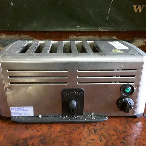 BURCO COMMERCIAL 6 SLICE TOASTER