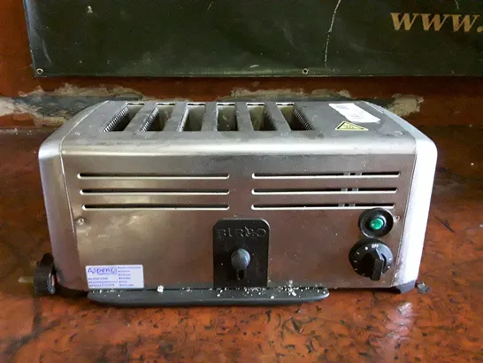 BURCO COMMERCIAL 6 SLICE TOASTER