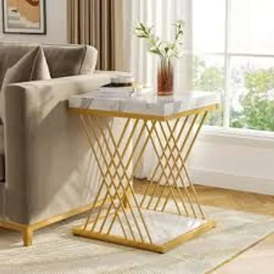 BOXED TOURMALET END TABLE (1 BOX)