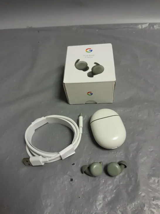 BOXED GOOGLE PIXEL BUDS A-SERIES IN DARK OLIVE