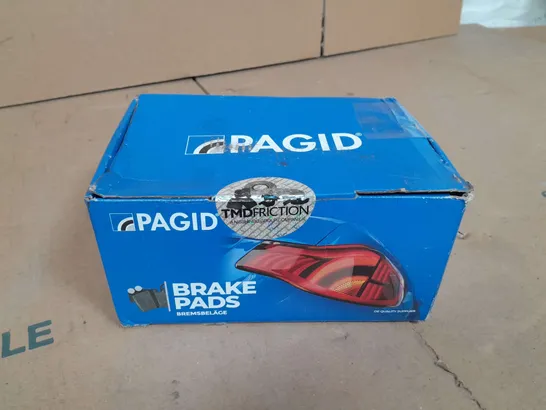 PAGID BRAKE PAD SET T2737