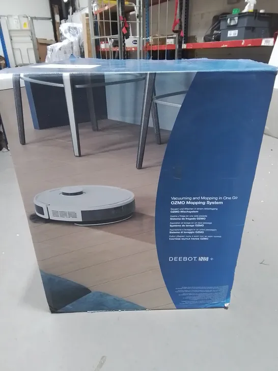 BOXED DEEBOT N8+ OZMO MOPPING SYSTEM