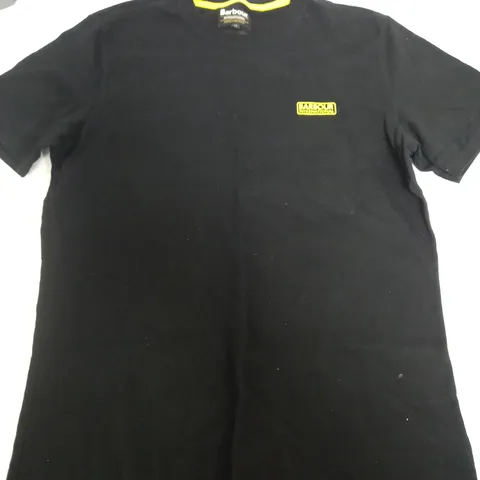 BARBOUR INTERNATIONAL BLACK T-SHIRT - MEDIUM