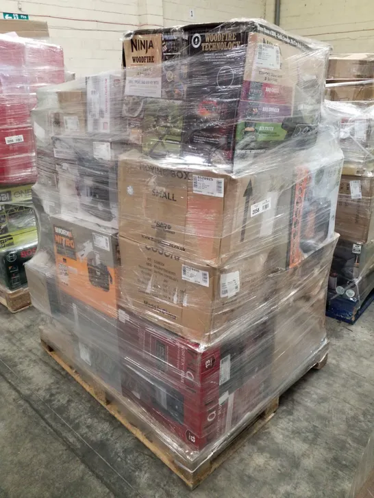 PALLET OF APPROXIMATELY 27 UNPROCESSED RAW RETURN HOUSEHOLD AND ELECTRICAL GOODS TO INCLUDE;