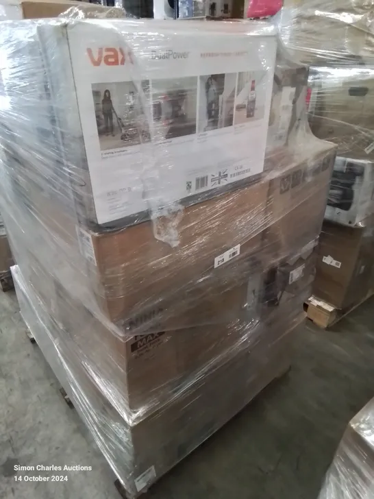 PALLET OF APPROXIMATELY 26 UNPROCESSED RAW RETURN HOUSEHOLD AND ELECTRICAL GOODS TO INCLUDE;