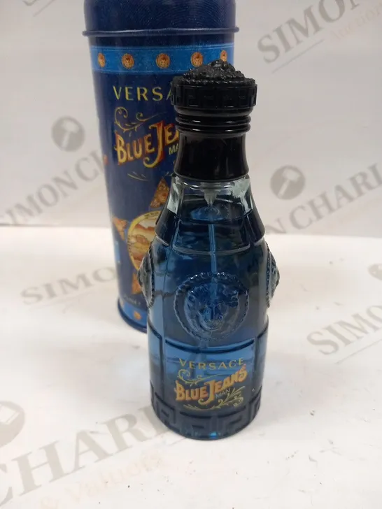 BOXED VERSACE BLUE JEANS EAU DE TOILETTE SPRAY 75ML