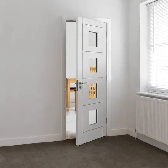 QUATTRO INTERNAL PRIMED DOOR H 198.1CM