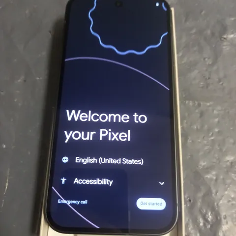 BOXED GOOGLE PIXEL 9 256GB MOBILE PHONE IN OBSIDIAN