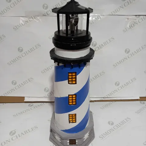 GARDEN REFLECTIONS SOLAR LED LIGHTHOUSE