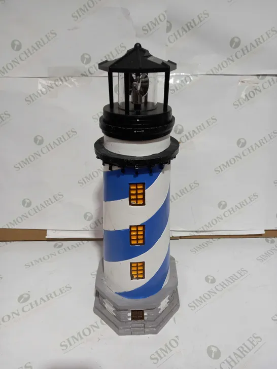 GARDEN REFLECTIONS SOLAR LED LIGHTHOUSE