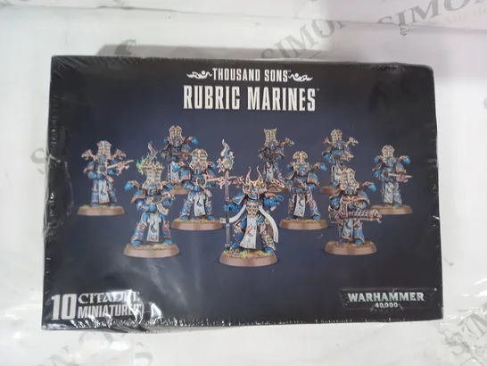 WARHAMMER 40K THOUSAND SONS RUBRIC MARINES (10 MINIATURES)