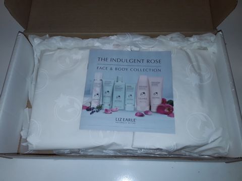 LIZ EARLE INDULGENT ROSE FACE & BODY 6 PIECE COLLECTION