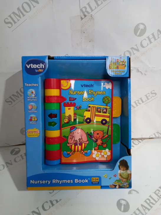 BOXED VTECH BABY NURSEY RHYMES BOOK