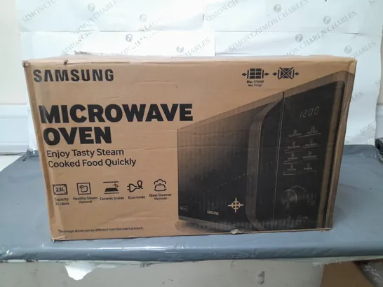 BOXED SAMSUNG MICROWAVE OVEN 800W BLACK - COLLECTION ONLY